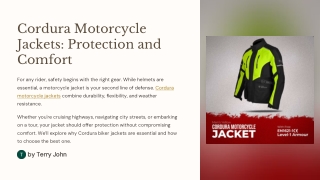 Cordura-Motorcycle-Jackets-Protection-and-Comfort