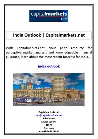 India Outlook Capitalmarkets.net