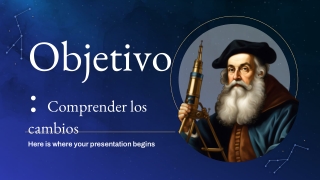 objetivo comprender los cambios
