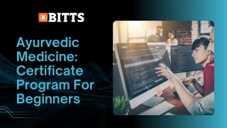 Ayurvedic Medicine Certificate Program For Beginners