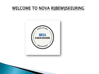 welcome to nova rijbewijskeuring