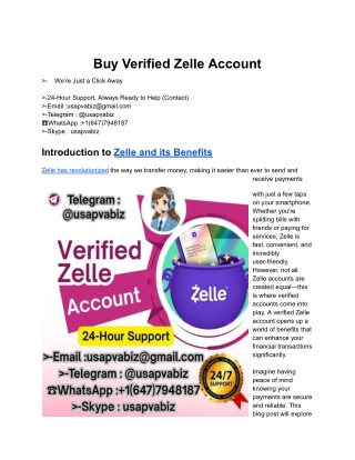 2k Best Sites How To Verified Zelle Accounts in 2025,26