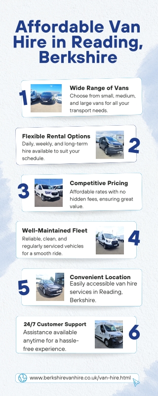 Van Hire & Rental Reading, Berkshire