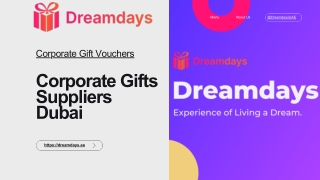 Corporate Gift Vouchers in Dubai for Employees