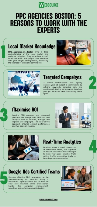 PPC Agencies Boston: 5 Reasons to Work with the Experts