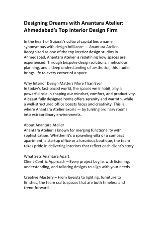 designing dreams with anantara atelier ahmedabad