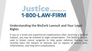 BioZorb Lawsuit and Your Legal Rights