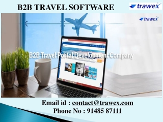 B2B TRAVEL SOFTWARE