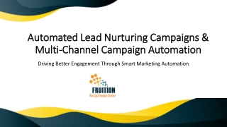 automated lead nurturing campaigns automated lead