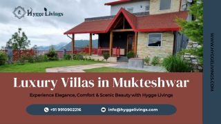 Stay in Style – Luxury Villa For Rent in Mukteshwar