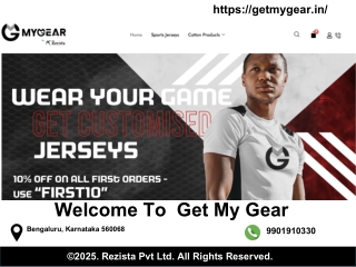 Customized Football jersey Design