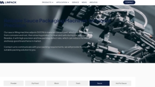 Innovative Sauce Packaging Machines | Linpack Packaging Machine Solutions