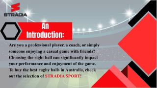 An IntroBuy Durable-Quality Rugby Balls Online Australia's Premier Online Sports Equipment Storeduction