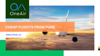Cheap Flights from Pune (PNQ) - in.oneair.ai