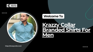 Krazzy Collar branded shirts for men