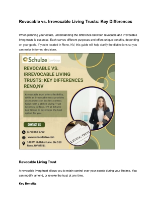 Revocable vs. Irrevocable Living Trusts_ Key Differences