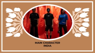 main character india