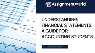 Understanding Financial Statements A Guide for Accounting Students