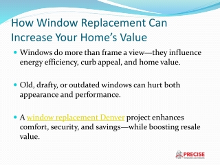 how window replacement can increase your home s value