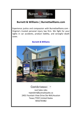 burnett williams burnettwilliams com