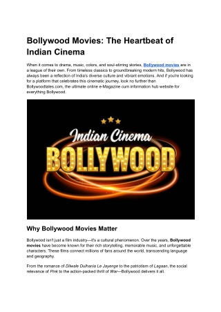 Bollywood Movies_ The Heartbeat of Indian Cinema (2)