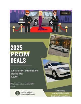 How to Book the Best VIP Limousine Service Near You for Special Events in Canada
