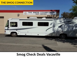 Smog Check Deals Vacaville-The Smog Connection