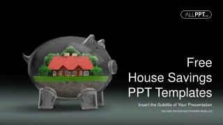 free house savings ppt templates