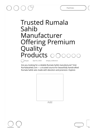 Trusted Rumala Sahib Manufacturer Offering Premium Quality Products _ Pearltrees p2