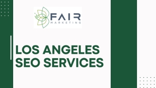 Los Angeles SEO Services