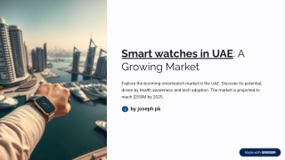 Latest Smart Watches in UAE – Hot New Arrivals