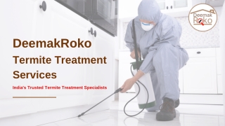 deemakroko termite treatment services