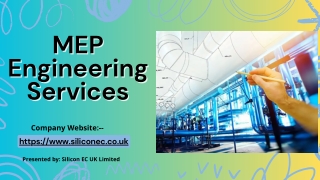 MEP Engineering Services