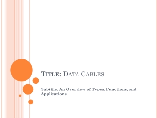 Data Cable