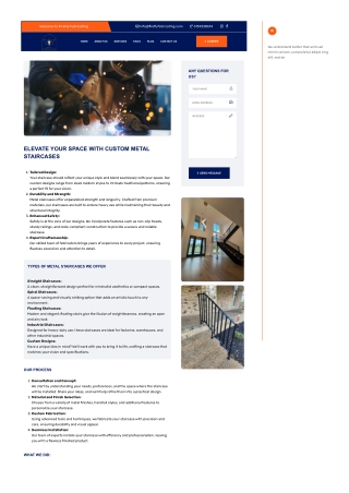 FireFly Fabricating | Custom Metal Staircases for Modern Architecture