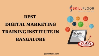 Best Digital Marketing Training Institute in Bangalore