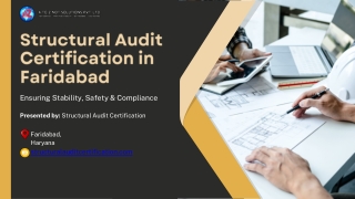 structural audit certification in faridabad