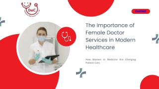 The Importance of Female Doctor Services in Modern Healthcare