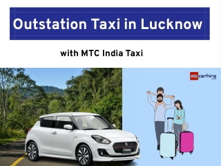 outstation taxi in lucknow