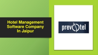 Hotel Management Software Company In Jaipur
