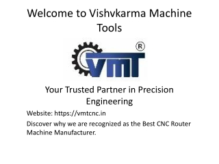 Best CNC Router Machine Manufacturer | Vishvkarma Machine Tools