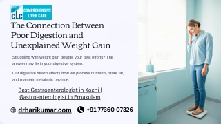 the connection between poor digestion