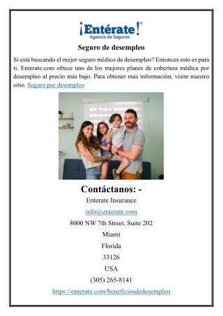 Seguro de desempleo