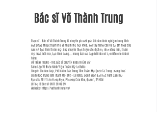 b c s v th nh trung