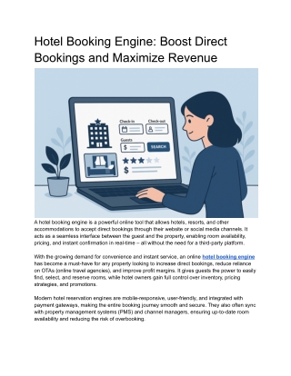 Hotel Booking Engine_ Boost Direct Bookings and Maximize Revenue