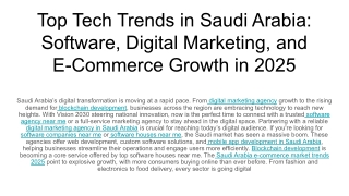 Top Tech Trends in Saudi Arabia_ Software, Digital Marketing, and E-Commerce Growth in 2025