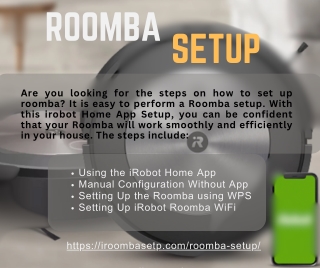 roomba setup