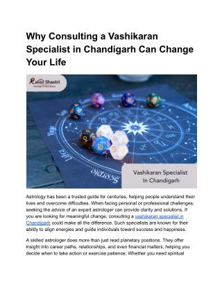 vashikaran specialist in chandigarh - Google Docs
