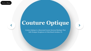couture optique