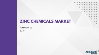 Zinc Chemicals Market 2031: Analytical Overview